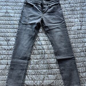 Nomad Men's Charcoal Straight Jeans